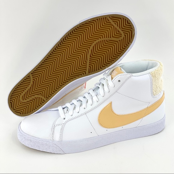Nike SB Blazer Mid Premium Sneakers Core Gold - Picture 2 of 12